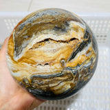 2 Pieces Large Caribbean Calcite Spheres -Wholesale Crystals