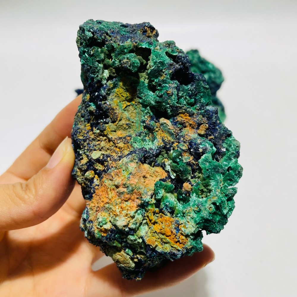 2 Pieces Raw Azurite Specimen -Wholesale Crystals