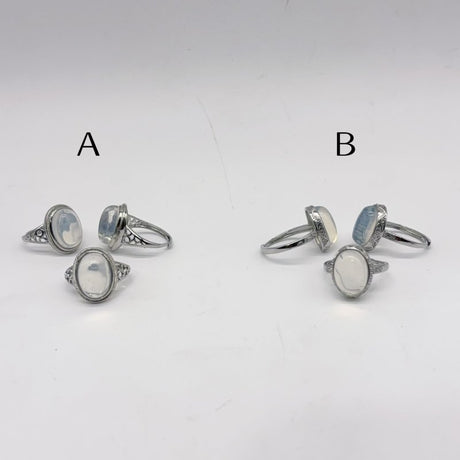 2 Types Opalite Ring Wholesale - Wholesale Crystals
