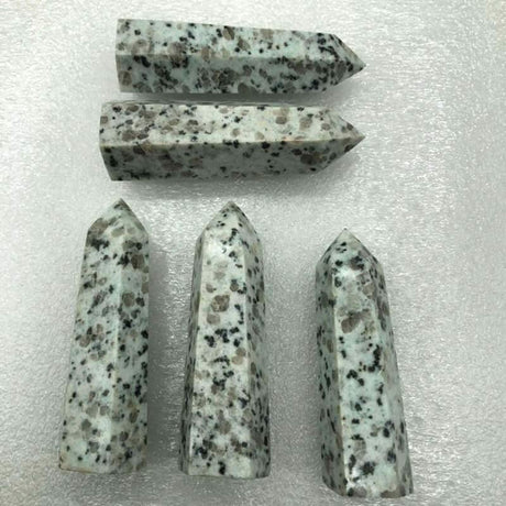 Lotus Jasper Point Tower 2-3.6in -Wholesale Crystals