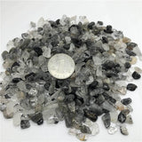 Black tourmaline Gravel Quartz Crystal Chips -Wholesale Crystals