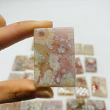 24 Pieces High Quality Sakura Flower Agate Cuboid -Wholesale Crystals