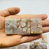 24 Pieces High Quality Sakura Flower Agate Cuboid -Wholesale Crystals