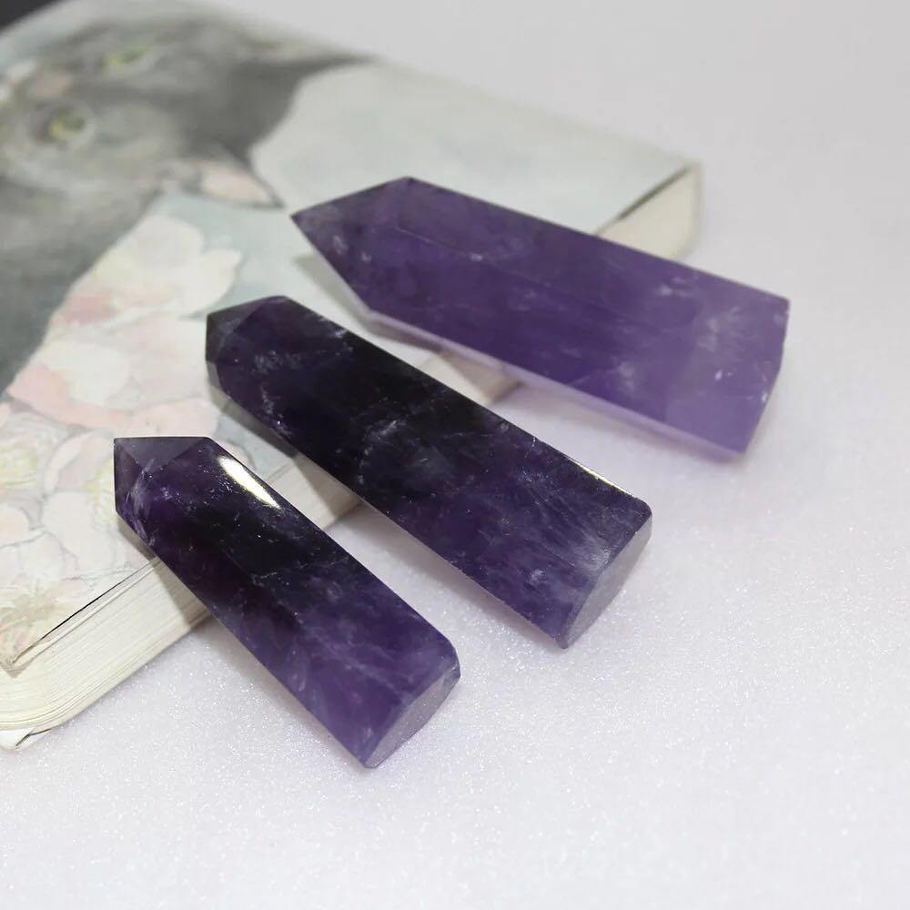 Amethyst point tower crystal -Wholesale Crystals