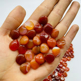 258 Pieces Mini Carnelian Heart DIY Pendant -Wholesale Crystals
