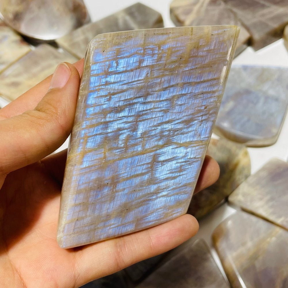 29 Pieces High Quality Moonstone Mixed Sunstone Free Form -Wholesale Crystals