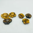 2Types Tiger Eye Flower Carving Wholesale -Wholesale Crystals