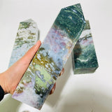 3 Pieces High Quality Large Ocean Jasper Tower -Wholesale Crystals