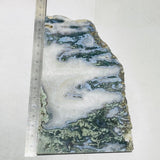 3 Pieces Large Beautiful Moss Agate Slab 17inch - Wholesale Crystals