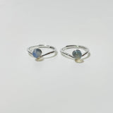 3 Types Labradorite Ring Moon Cat Crown Shape - Wholesale Crystals