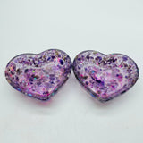 3 Types Resin Amethyst&Garnet Malachite Chips Gravel Heart Bowl Wholesale -Wholesale Crystals