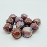 3 Types UFO Universe Shape Sphere Carving Wholesale Ocean Jasper Labradorite Tiger Eye -Wholesale Crystals