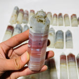 31 Pieces Stripe Agate Points -Wholesale Crystals