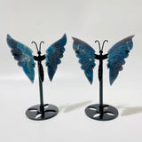 33 Pairs Beautiful Small Trolleite Butterfly Carving With Stand - Wholesale Crystals
