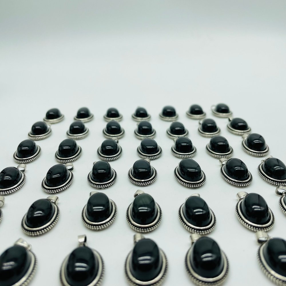 36 Pieces Rainbow Obsidian Pendant Charm -Wholesale Crystals