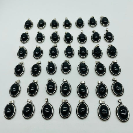 36 Pieces Rainbow Obsidian Pendant Charm -Wholesale Crystals