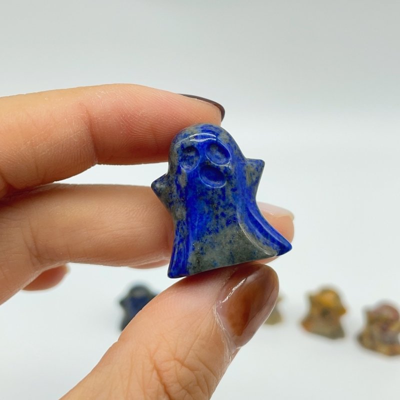 5Types Mini Halloween Ghost Carving Wholesale -Wholesale Crystals