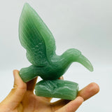 4 Pieces Green Aventurine Bird Carving -Wholesale Crystals