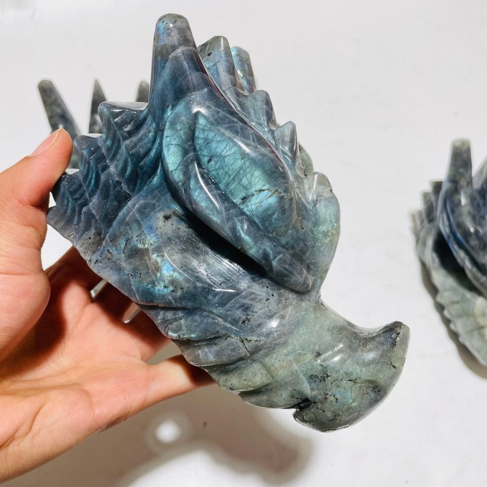 4 Pieces High Quality Labradorite Dragon Head -Wholesale Crystals