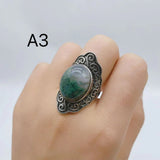 4 Types Moss Agate Ring Wholesale -Wholesale Crystals