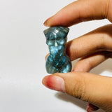 43 Pieces Mini Labradorite Goddess Carving -Wholesale Crystals