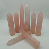 4.7-7in Rose Quartz Crystal Points Tower Wholesale -Wholesale Crystals