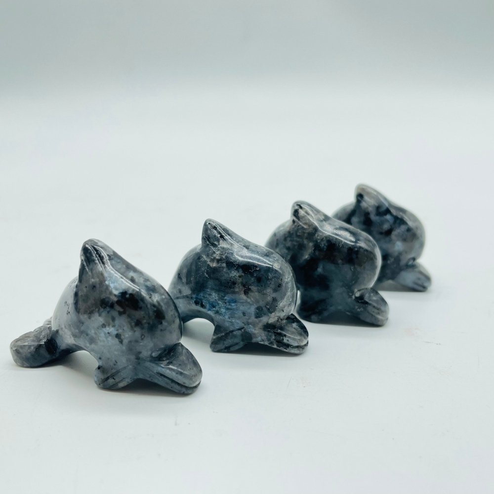 4Types Dolphin Carving Wholesale Chevron Amethyst & Sodalite -Wholesale Crystals