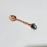 5 Colors Coffee Spoon With High Quality Labradorite Sphere Wholesale - Wholesale Crystals