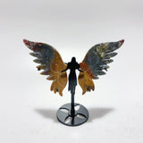 5 Pairs Beautiful Angel Wing With Stand Crazy Agate Golden Hematoid Quartz -Wholesale Crystals