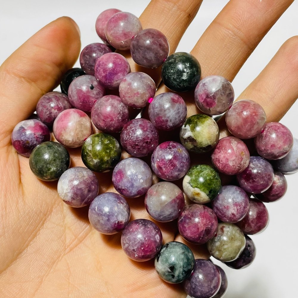 5 Pieces 12mm High Quality Unicorn Stone Bracelets -Wholesale Crystals
