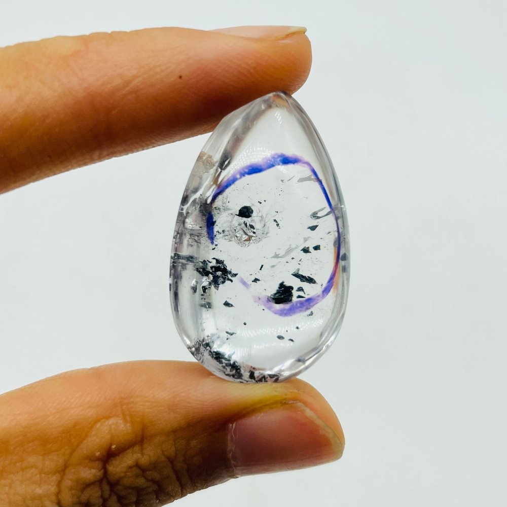 High Quality Teardrop Shape Enhydro Quartz Pendant DIY -Wholesale Crystals