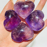 52 Pieces Ametrine Heart Crystal -Wholesale Crystals