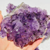 6 Pieces Beautiful Amethyst Cacoxenite Super7 Cluster - Wholesale Crystals