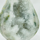 6 Pieces Large Geode Druzy Moss Agate Arrow Head - Wholesale Crystals