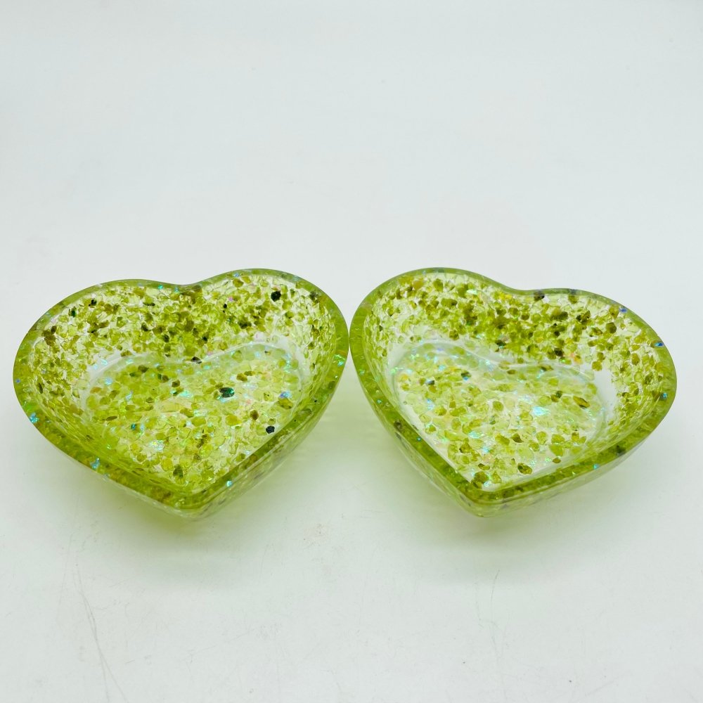 6 Types Resin Amethyst&Garnet Malachite Chips Gravel Heart Bowl Wholesale -Wholesale Crystals
