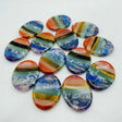 7 Chakra Thumb Worry Stones Wholesale -Wholesale Crystals