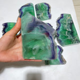 8 Pieces Large Fluorite Tower Points Wholesale -Wholesale Crystals