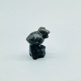 8 Types Mini Black Obsidian Christmas Carving Wholesale Apple Santa Claus Penguin - Wholesale Crystals