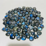 86 Pieces High Quality Mini Labradorite Heart DIY Pendant -Wholesale Crystals