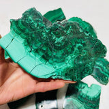 9 Pieces Large Polished Malachite Slab -Wholesale Crystals
