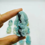 12 Pieces High Quality Caribbean Calcite Ganesha Carving -Wholesale Crystals