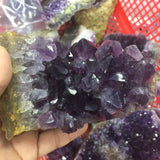 Natural rough large teeth amethyst cluster specimen -Wholesale Crystals