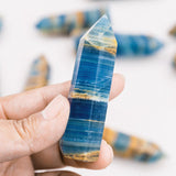 Blue Onyx Wand Quartz Point -Wholesale Crystals