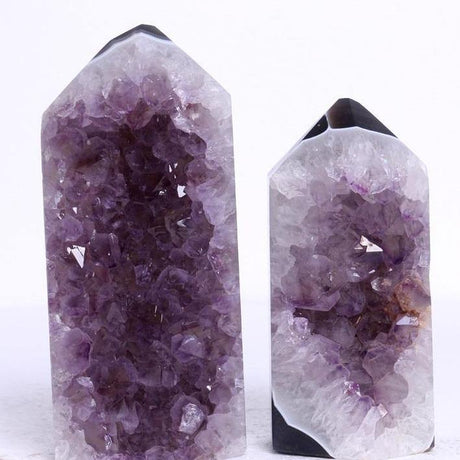 Brazil Amethyst Cluster Tower -Wholesale Crystals