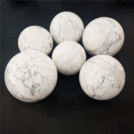 howlite sphere -Wholesale Crystals