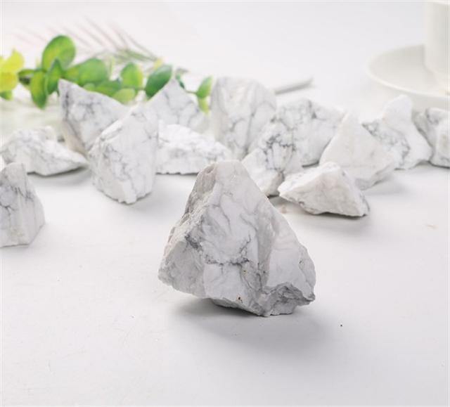 Howlite rough raw stones -Wholesale Crystals