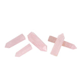 Brazil rose quartz point 2-3.5in(5-9cm) -Wholesale Crystals
