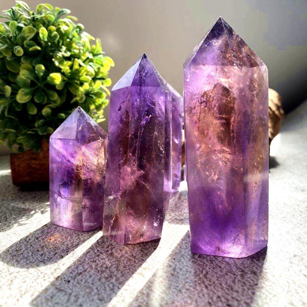 High quality ametrine point -Wholesale Crystals