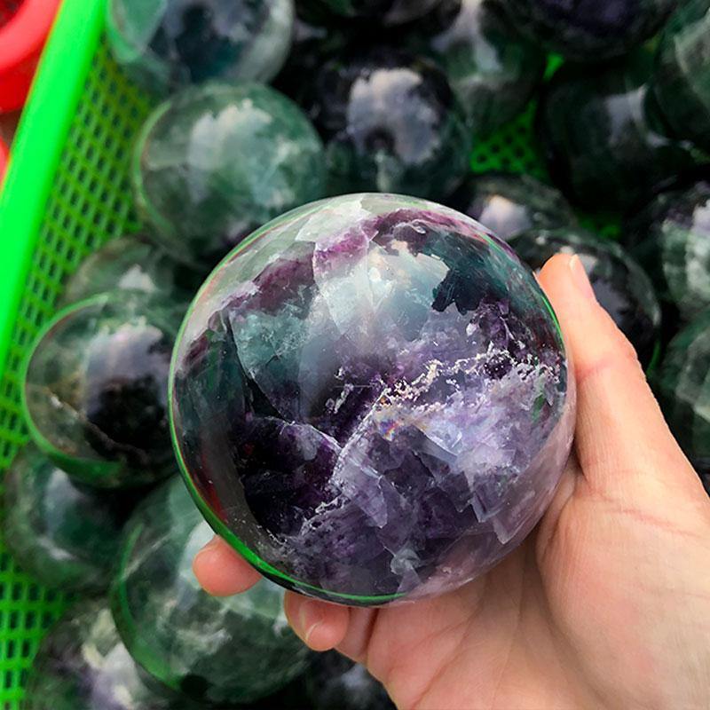 Green Fluorite Fluorite Purple Crystal Purple Fluorite Green