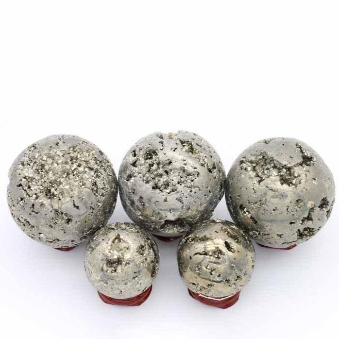 High Quality Pyrite Balls Geode -Wholesale Crystals